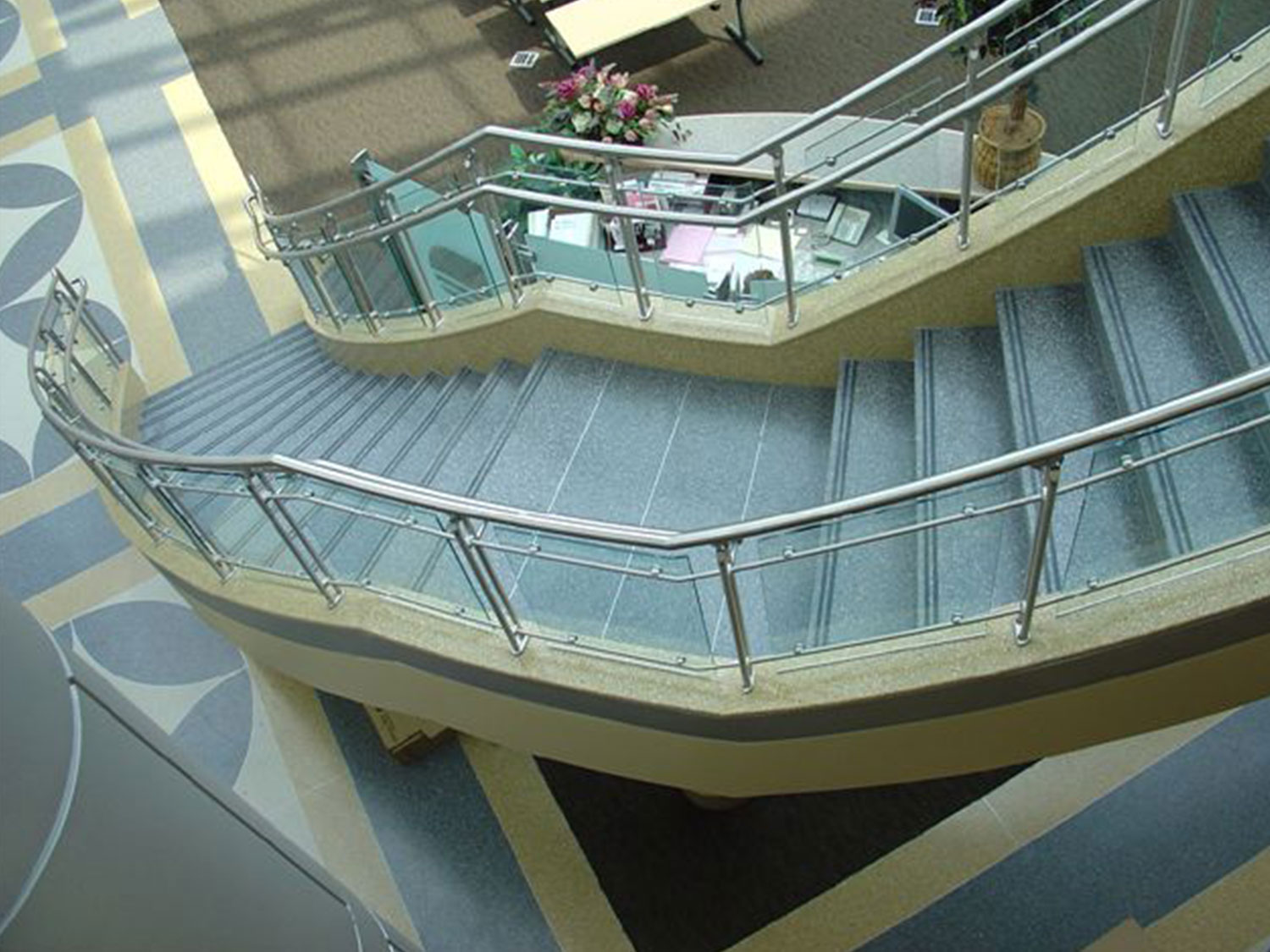 terrazzo stair treads 