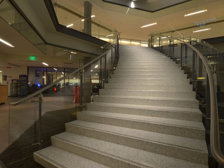 Precast Terrazzo Stair Treads & Risers | Angelozzi Terrazzo